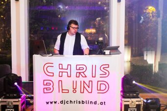 DJ Chris Blind auf einer Hochzeit im Jahr 2025